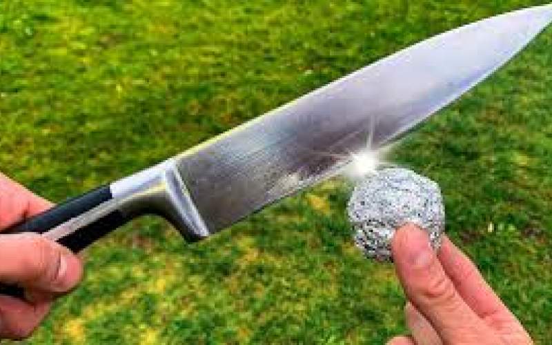 5 راه آسان برای تیز کردن چاقوهای کُند خانگی