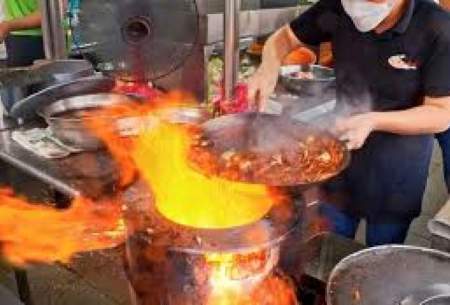 غذای خیابانی چین؛ازپخت رشته فرنگی تا میگو