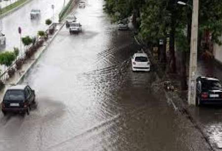 وضعیت عجیب خیابان‌های خرم‌آباد بعد از باران
