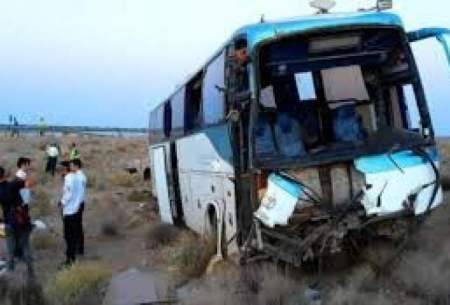 تصادف مرگبار اتوبوس ایرانی در ارمنستان/فیلم