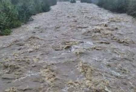 طغیان شدید رودخانه ایلام پس از سیلاب اخیر
