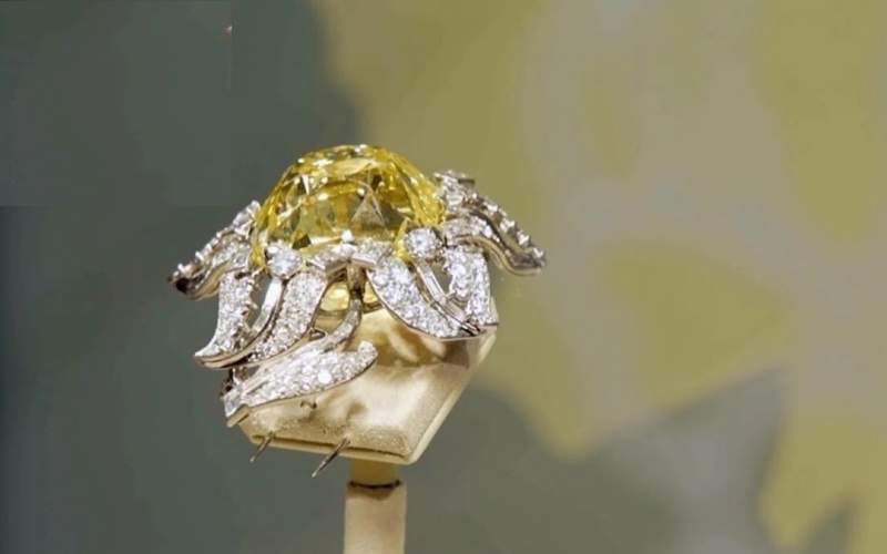 حراج الماس صد قیراطی در سوئیس /فیلم