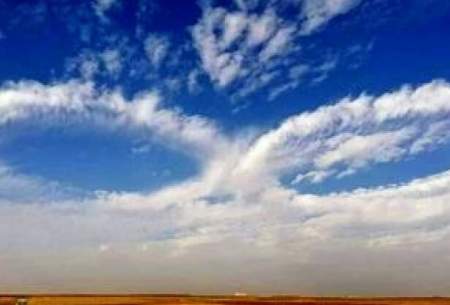 رقص رویایی ابرها در آسمان ایران/فیلم