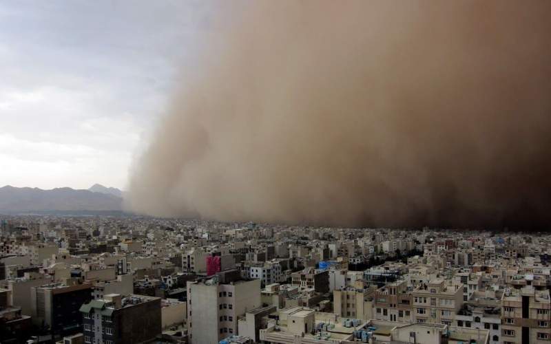 هشدار هواشناسی: احتمال وقوع طوفان در تهران