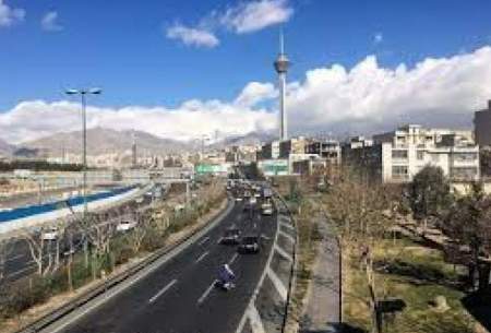 کیفیت هوای تهران در اولین روز خرداد