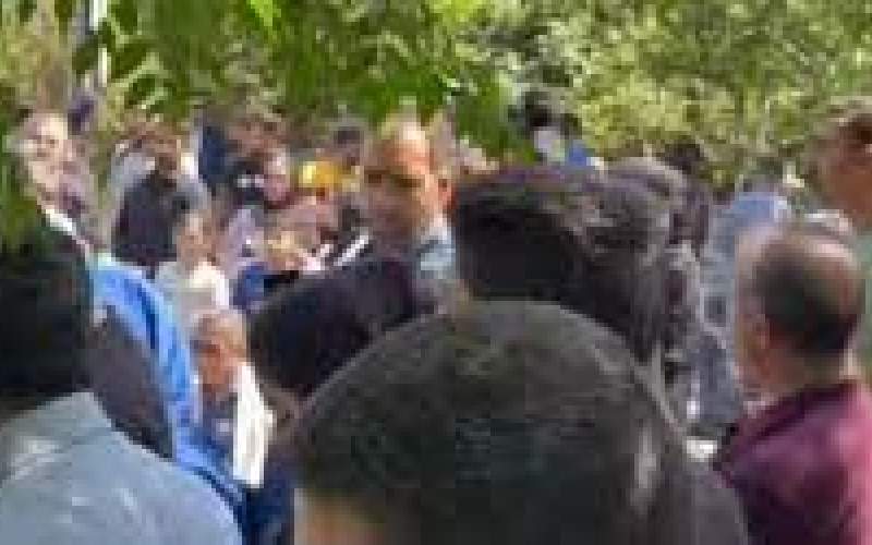 حضور پرشور هواداران استقلال در بهشت زهرا