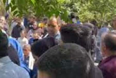 حضور پرشور هواداران استقلال در بهشت زهرا