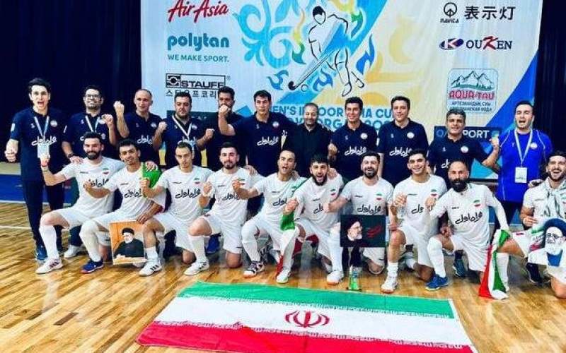 هاکی ایران بر بام آسیا ایستاد