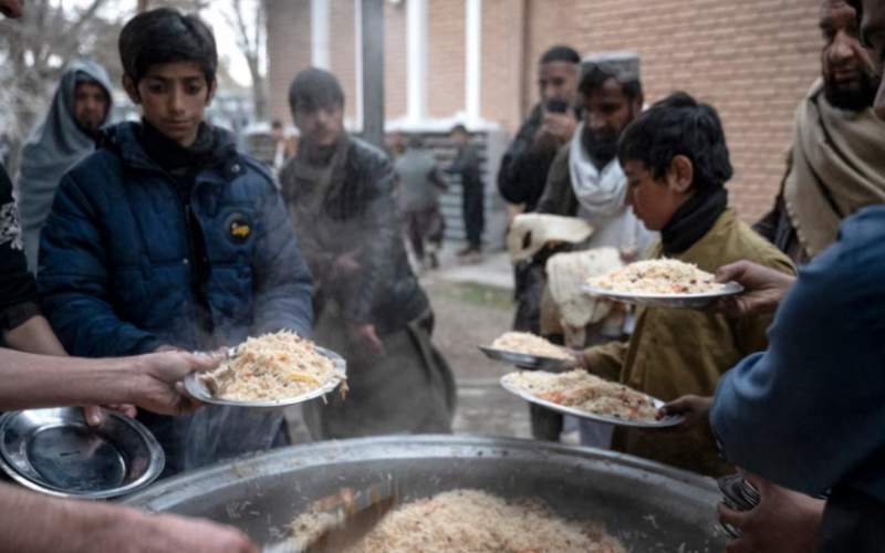 بحران گرسنگی برای کودکان افغانستان 