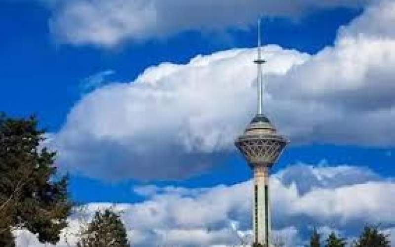 آسمان‌صاف همراه با وزش‌باد برای آسمان تهران