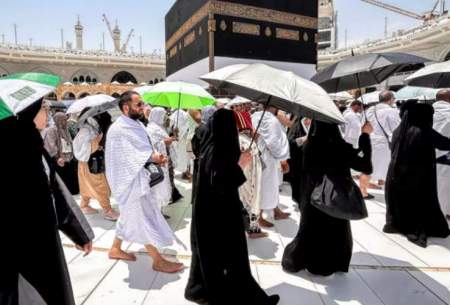 آغاز مراسم حج  در گرمای بالای ۴۰ درجه