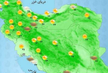 این استان‌ها منتظر رگبار و رعدوبرق باشند