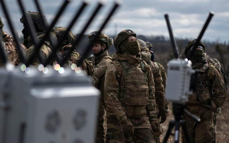 سپر مقاومتی اوکراین در برابر حملات پهپادی