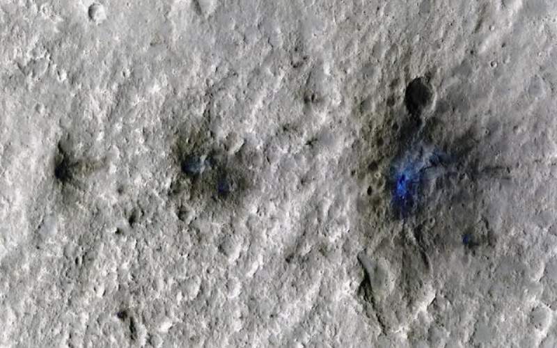 مریخ هر‌سال با صدها سنگ‌فضایی بمباران می‌شود