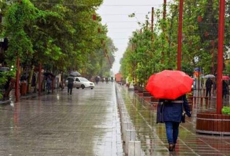 تداوم رگبار و رعدوبرق در این نقاط