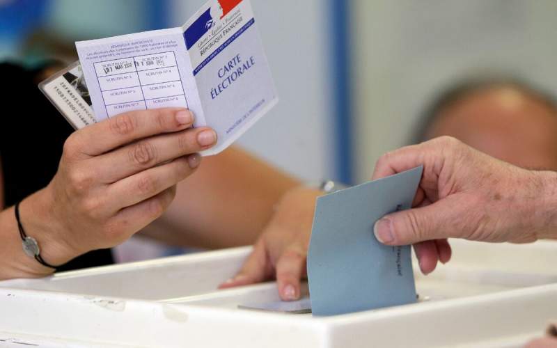 برگزاری انتخابات پارلمانی  در فرانسه 