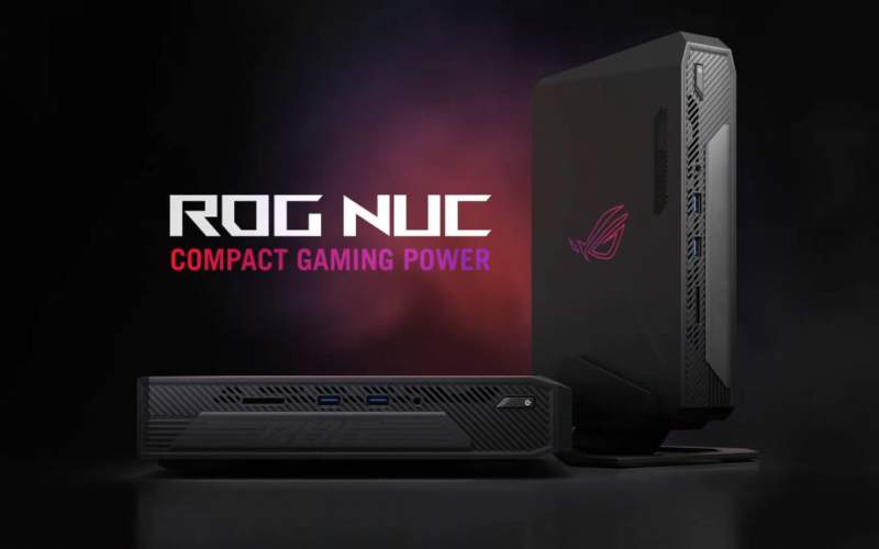 نخستین مینی‌پی‌سی ROG NUC ایسوس معرفی شد؛ پردازنده Core Ultra 9 و گرافیک RTX 4070