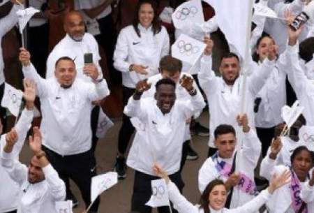 نکته غم‌انگیز از عکس تیم پناهندگان در المپیک