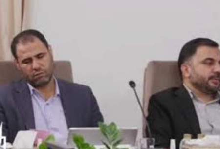 خوابیدن وزیر آموزش و پرورش در آخرین جلسه هیئت دولت