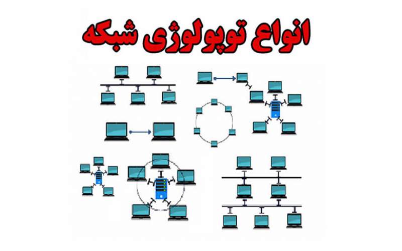 انواع توپولوژی شبکه