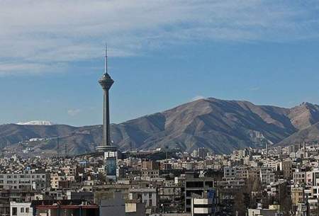 کاهش تدریجی دمای هوای تهران