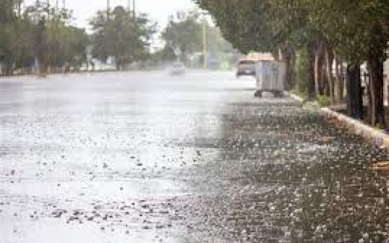 رگبار باران و کاهش نسبی دما در ۶ استان