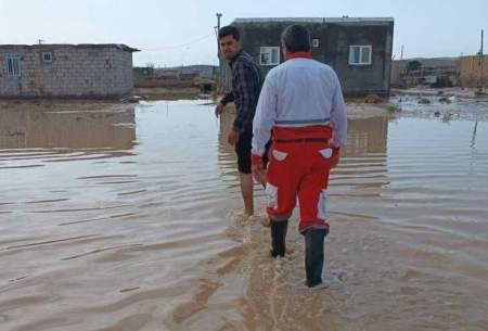 بارش شدید باران، تمام این شهر را زیر آب برد