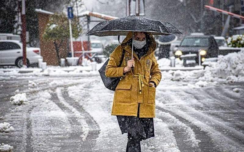 بارش شدید برف و باران در ۲۵ استان کشور