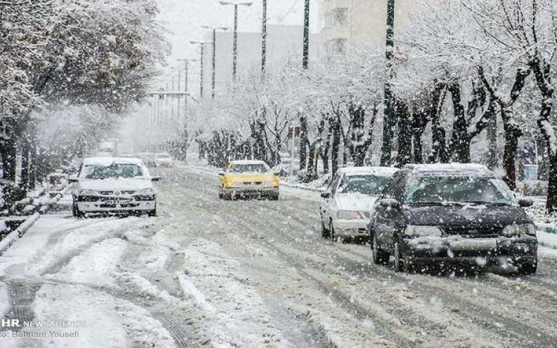 پیش‌بینی بارش برف و باران از شنبه