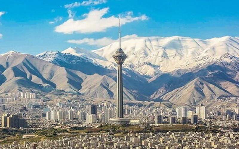 افزایش نسبی دما در استان تهران