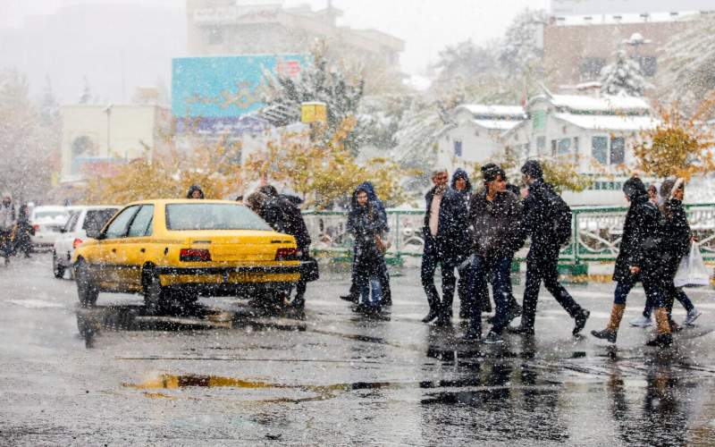 این ۱۴ استان امروز برفی و بارانی می‌شوند