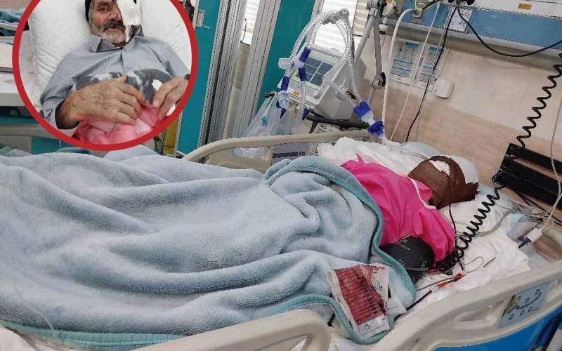 نجات معجزه‌آسا از حمله پلنگ گرسنه  