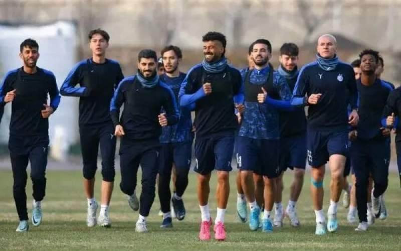 غیبت ۲ بازیکن در تمرین امروز استقلال