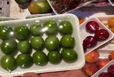 تصاویر گوجه سبز کیلویی یازده میلیون تومانی!