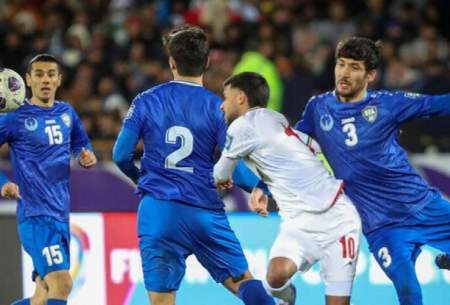 سلام ایران به جام جهانی با تساوی مقابل ازبکستان