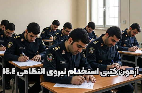 آزمون کتبی استخدام نیروی انتظامی 1404
