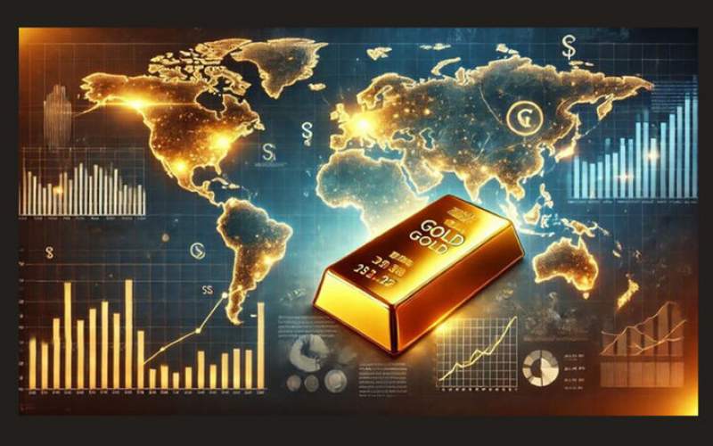 قیمت انس طلا ۳۲۳۷ دلار و ۶۱ سنت شد