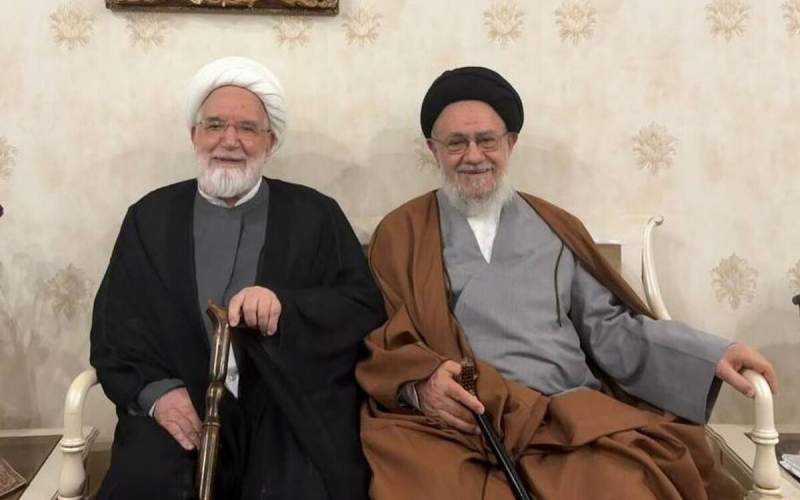 دیدار موسوی خوئینی‌ها با مهدی کروبی