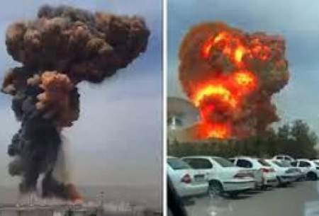یک ویدئوی هولناک از لحظه انفجار بندر رجایی