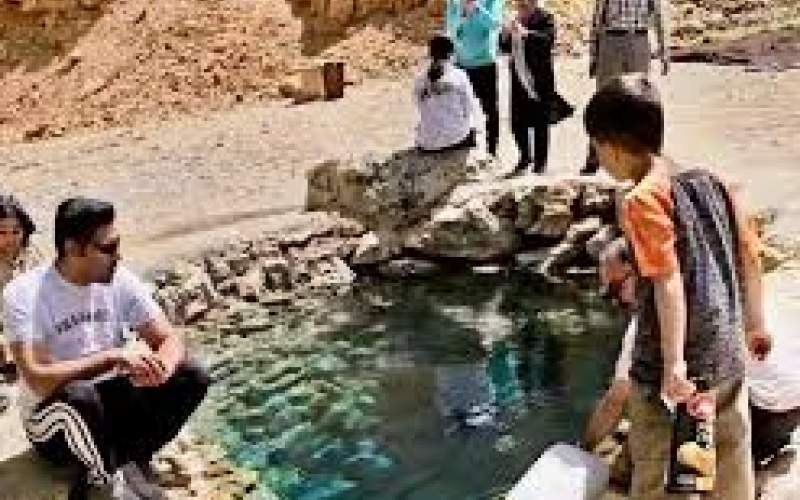 فوران یک چاه پر آب در این نقطه از کشور