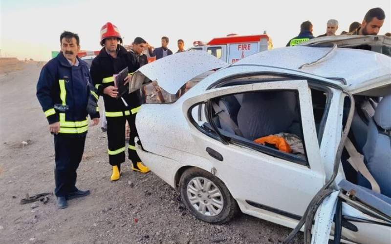 تصادف مرگبار جان ۸ نفر را گرفت
