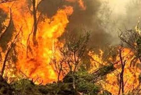 آتش‌سوزی گسترده در خوزستان