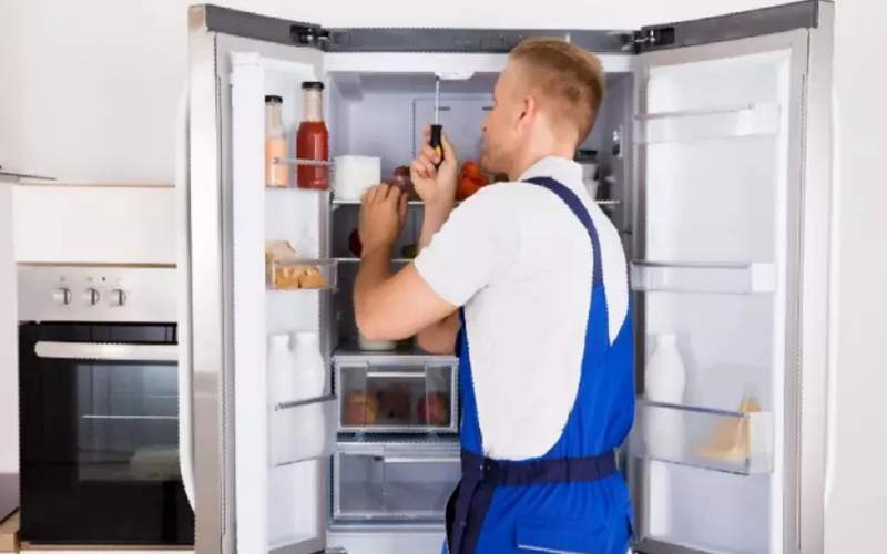 علت کار نکردن فن فریزر