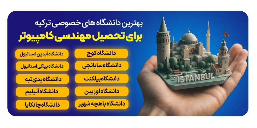 دانشگاه های خصوصی ترکیه برای تحصیل کامپیوتر دانشگاه های خصوصی ترکیه برای تحصیل کامپیوتر