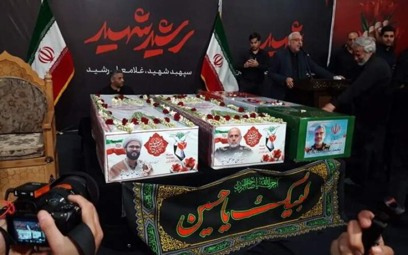 مراسم وداع با شهیدان اقتدار در دزفول برگزار شد