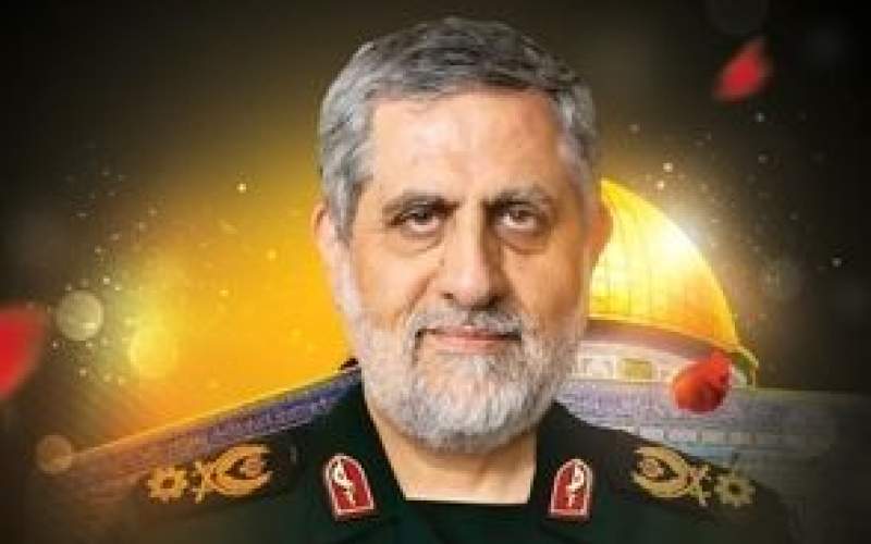 تشییع باشکوه سردار ایزدی در سنقر کرمانشاه