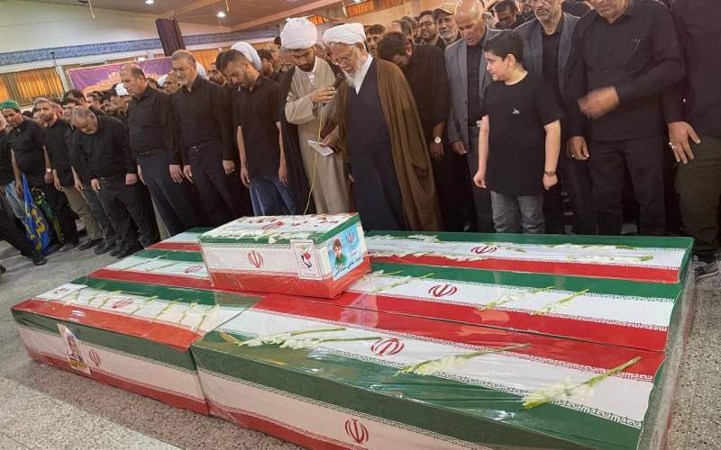 تشییع خانوادگی دانشمند هسته‌ای در بهشت زهرا