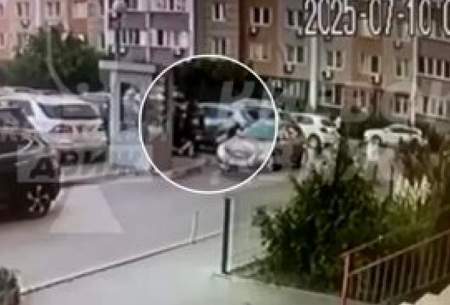 لحظه ترور سرهنگ اطلاعاتی اوکراین در کی‌یف