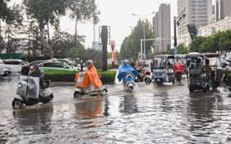 سیل در شمال چین قربانی گرفت
