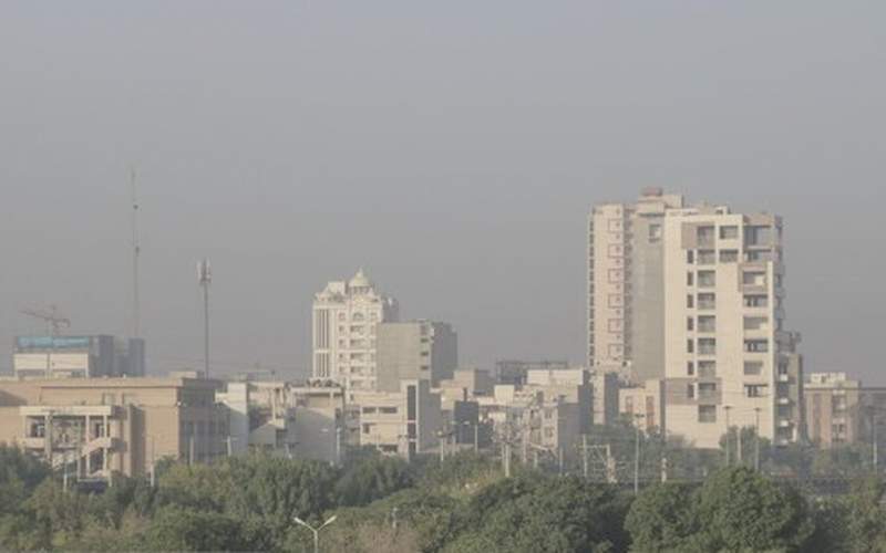 آلودگی هوا در ۸ شهر خوزستان